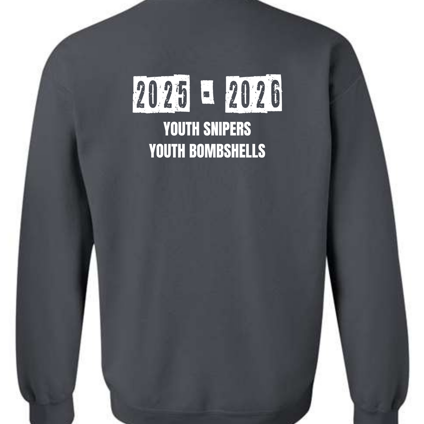 Dark Gray UTC - Tee or Crew - FRONT & BACK