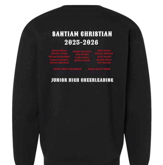 JH CHEER GLITTER CREWNECKS - ATHLETES & FAMILIES