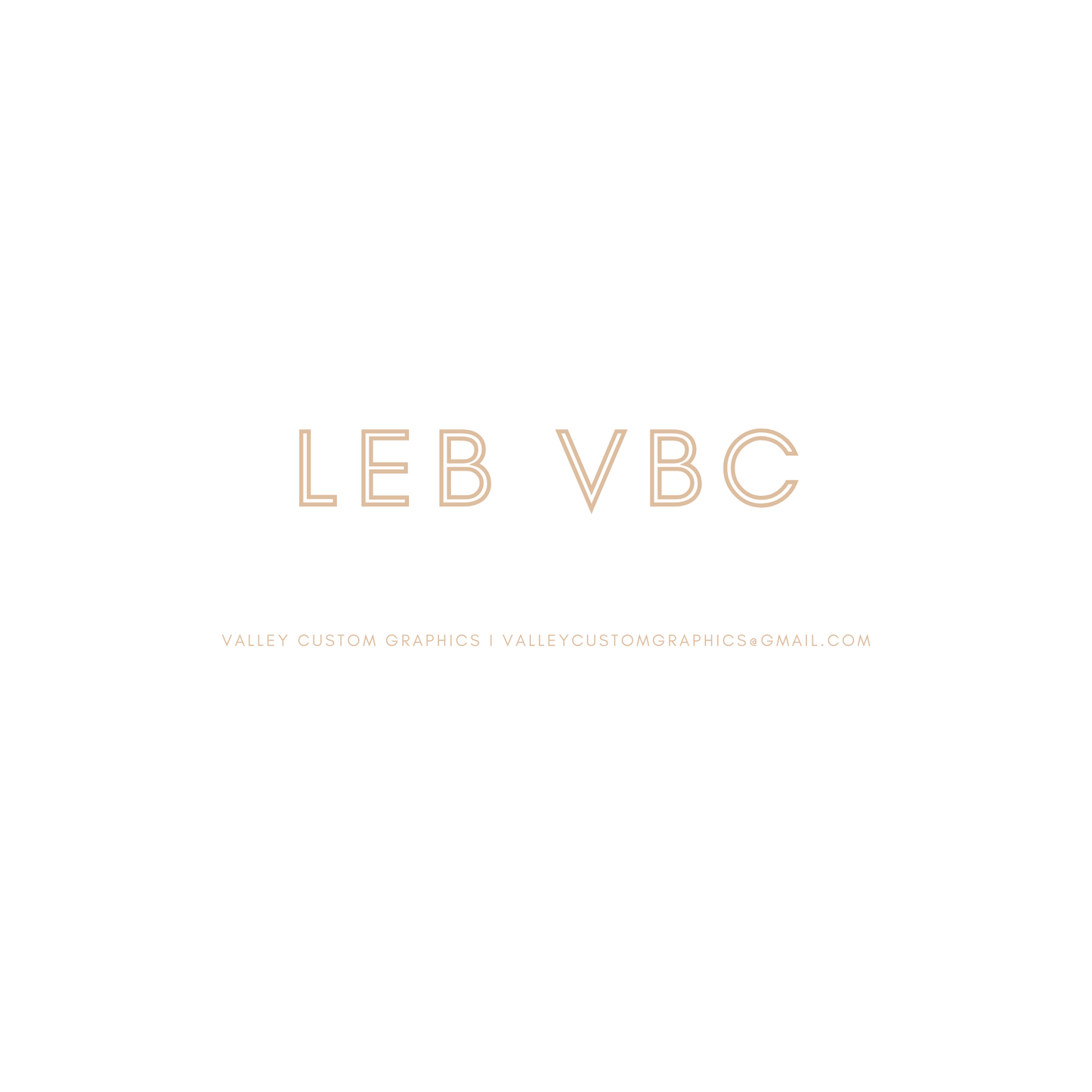 LEB VBC CUSTOM ORDER