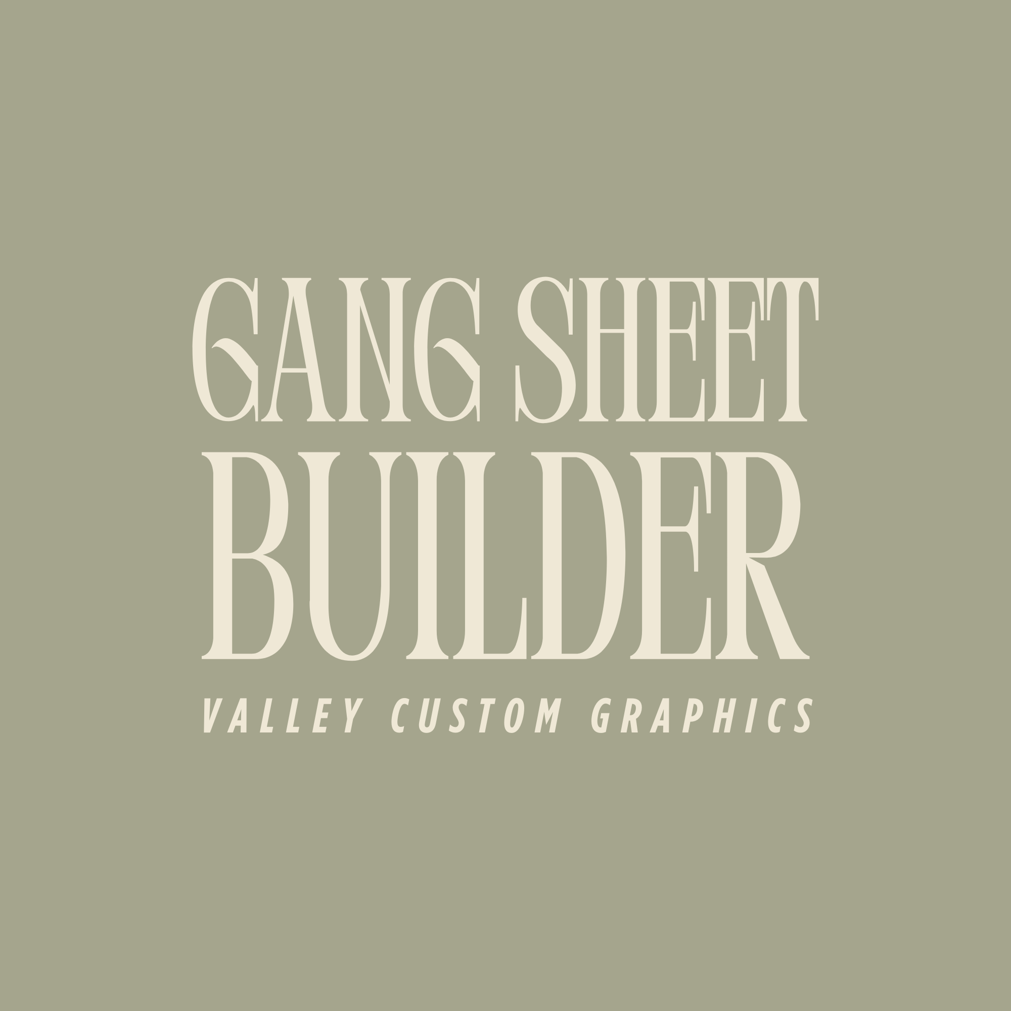 Gang Sheet Builder