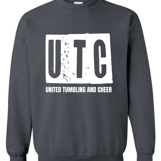 Dark Gray UTC - Tee or Crew - FRONT ONLY