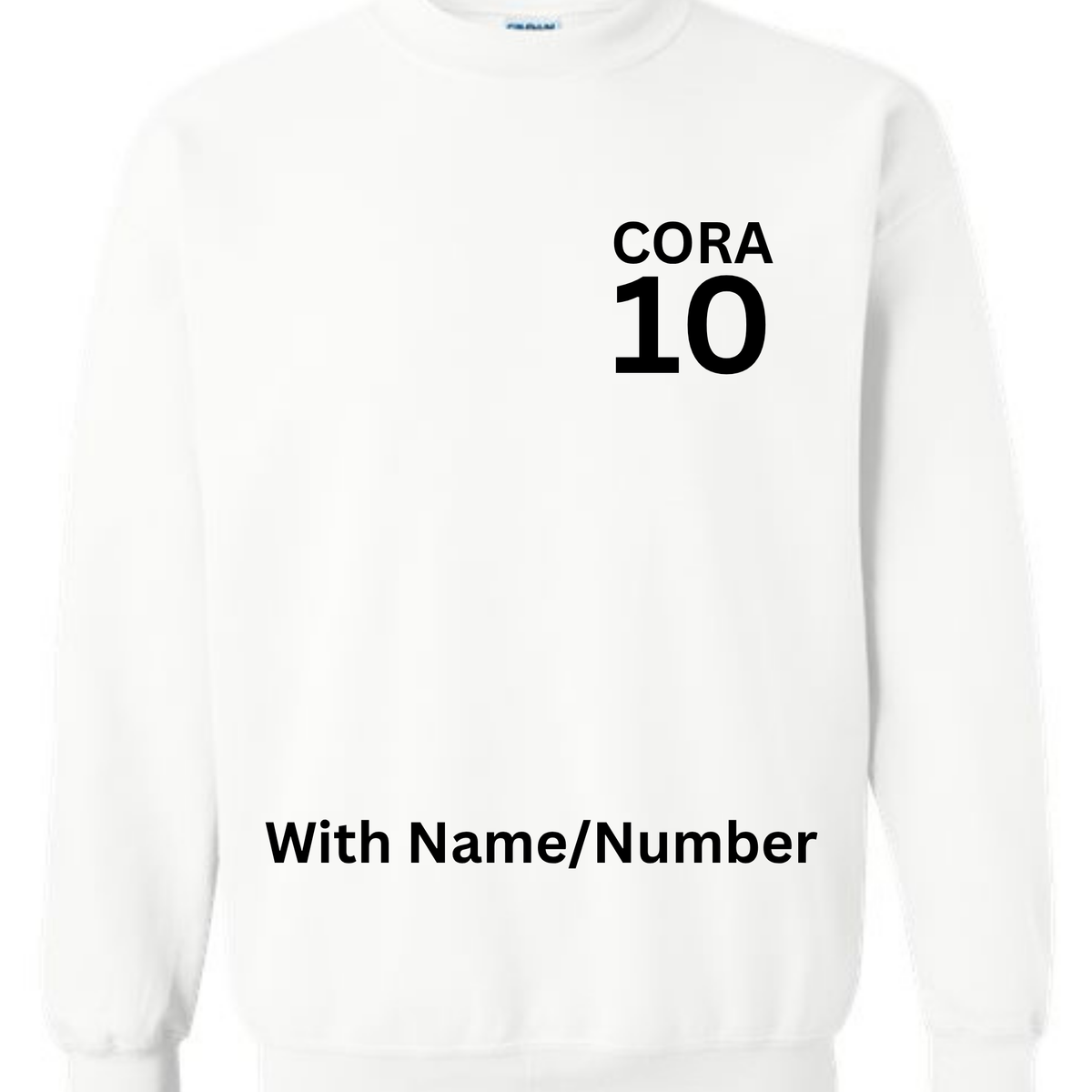 WHITE Mermaid Cheetahs - CREW OR HOODIE