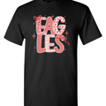 EAGLES BOW FONT - TEE OR CREW