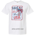 GOD BLESS THE USA - COMFORT COLOR TEE