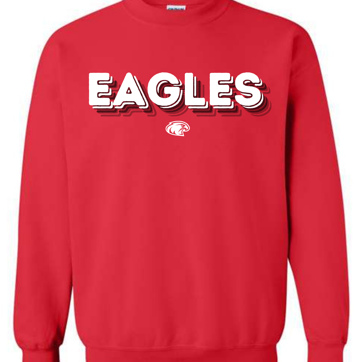 RED EAGLES - TEE, CREW OR HOODIE