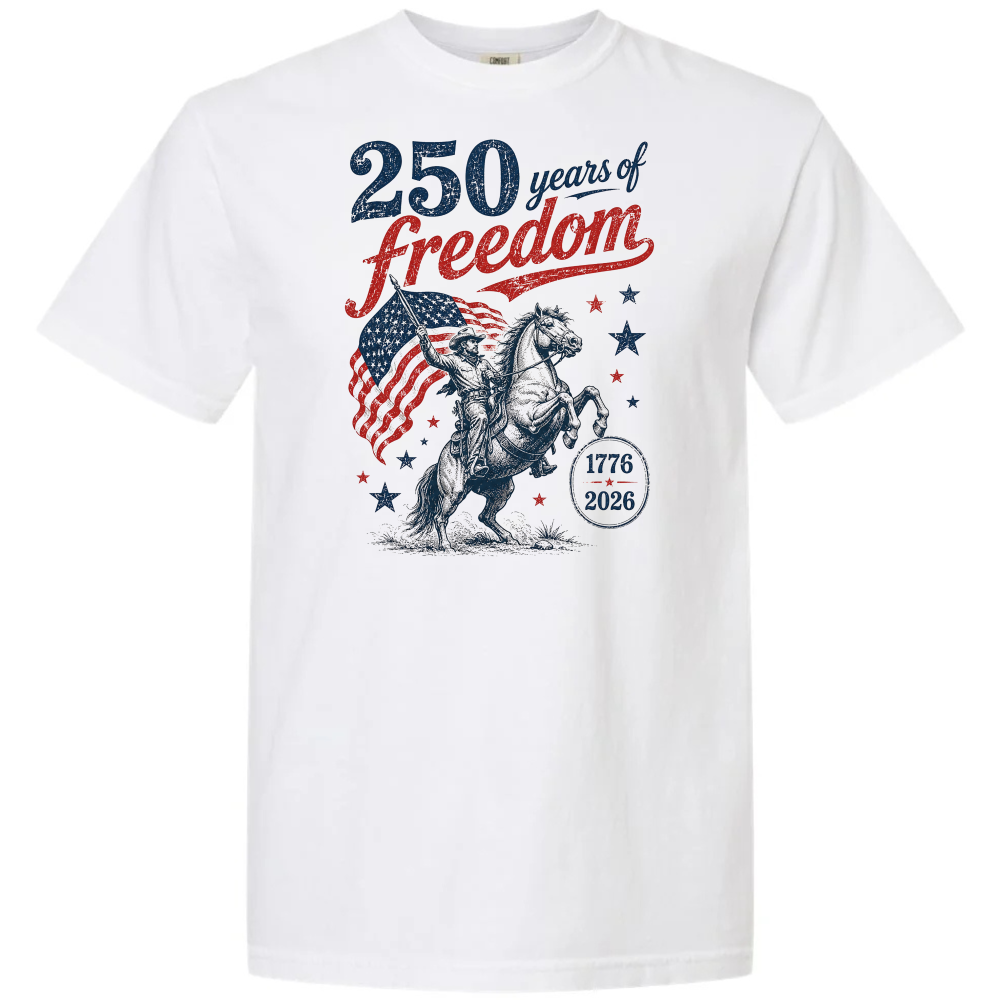 4TH OF JULY FLASH SALE! - 250 YEARS GILDAN TEE