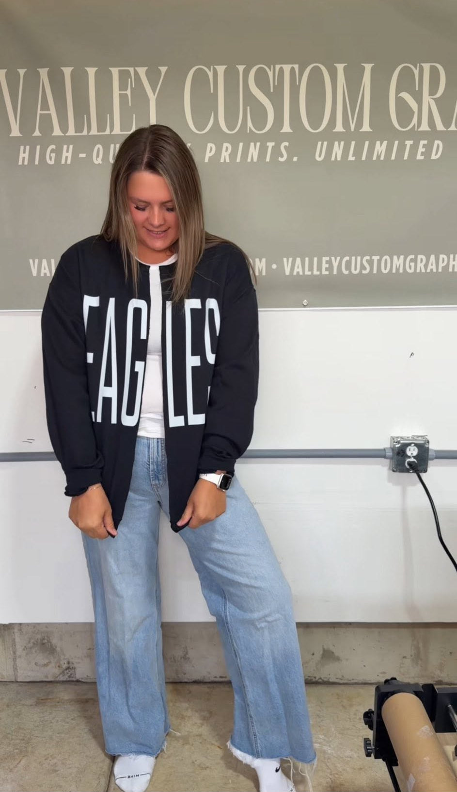 CUSTOM SPLIT CARDIGAN