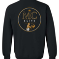 BLACK Mermaid Cheetahs - CREW OR HOODIE