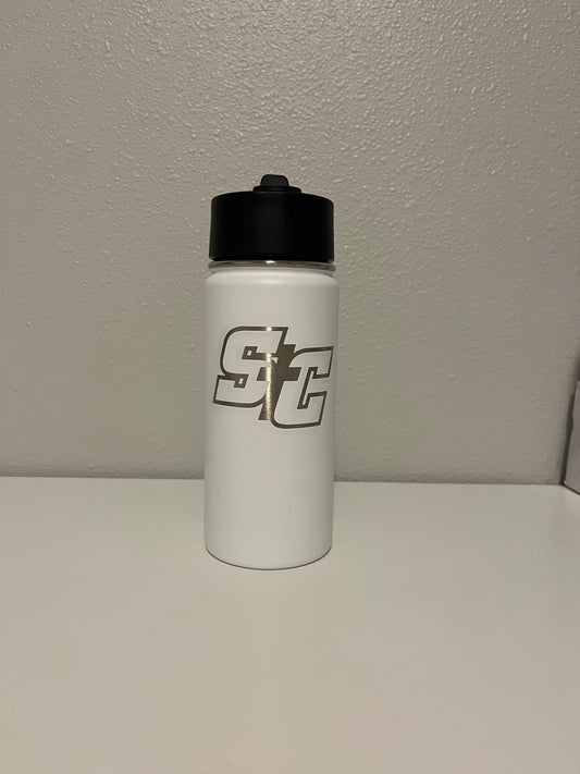 SC LOGO - WHITE 16 OZ WATER BOTTLE