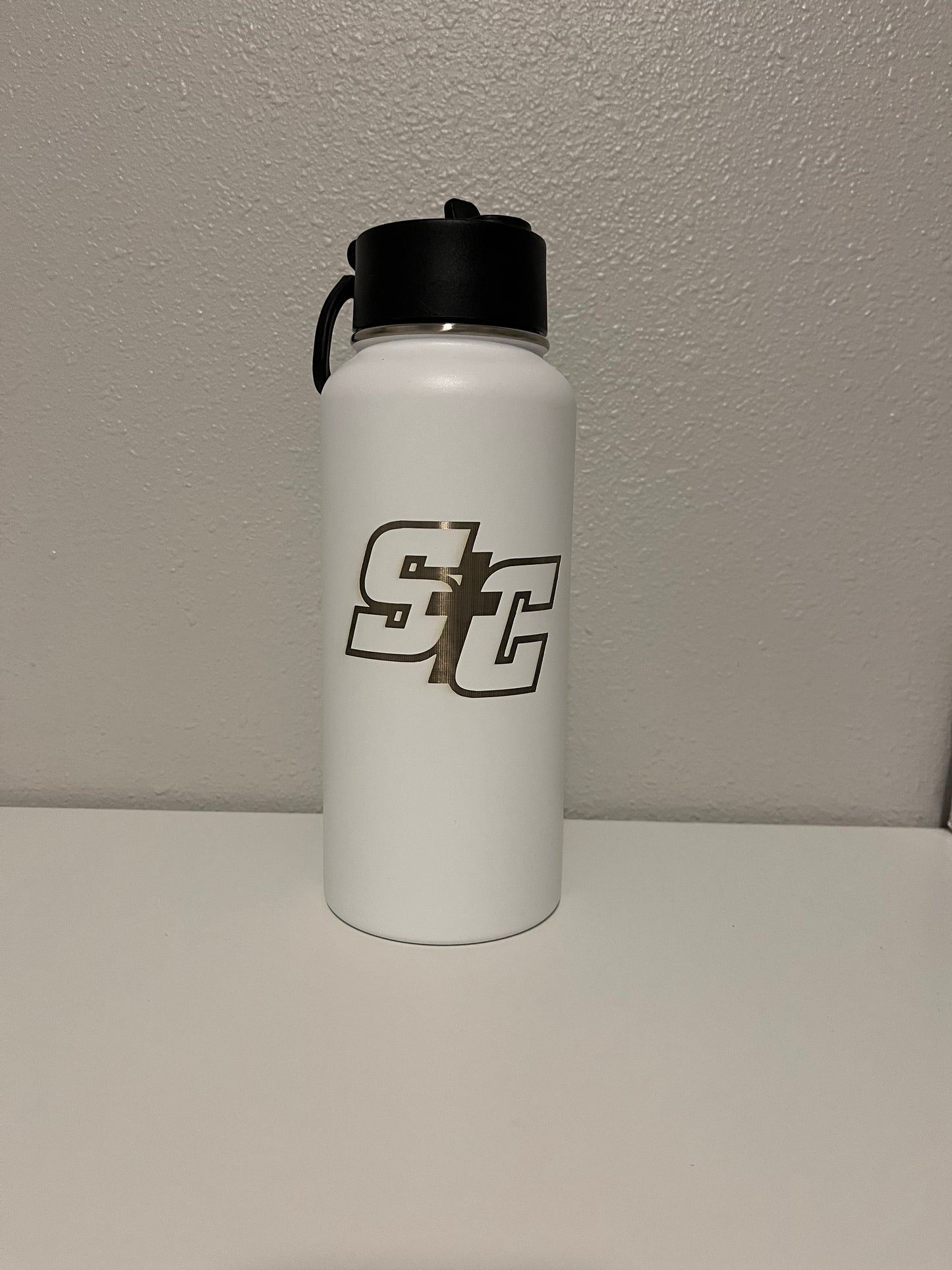 SC LOGO - WHITE 32 OZ WATER BOTTLE