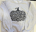 CLEARANCE SALE -  CHEETAH PUMPKIN CREW