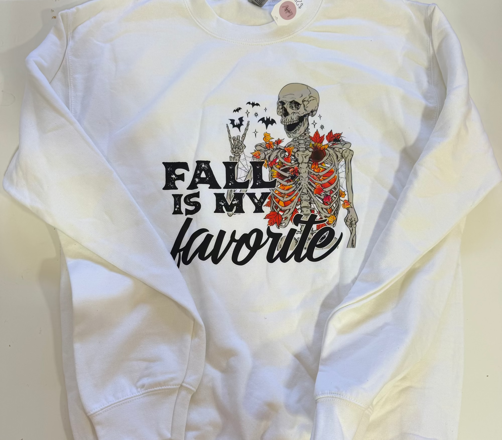 CLEARANCE SALE -  WHITE FALL SKELETON CREW