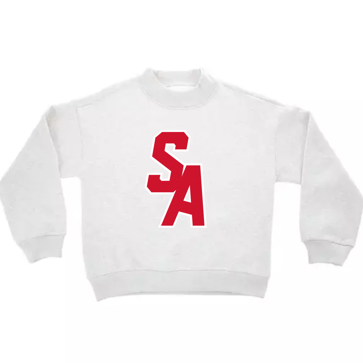 SA Mockneck Sweatshirt - Black or Gray ORDER BY 9/30