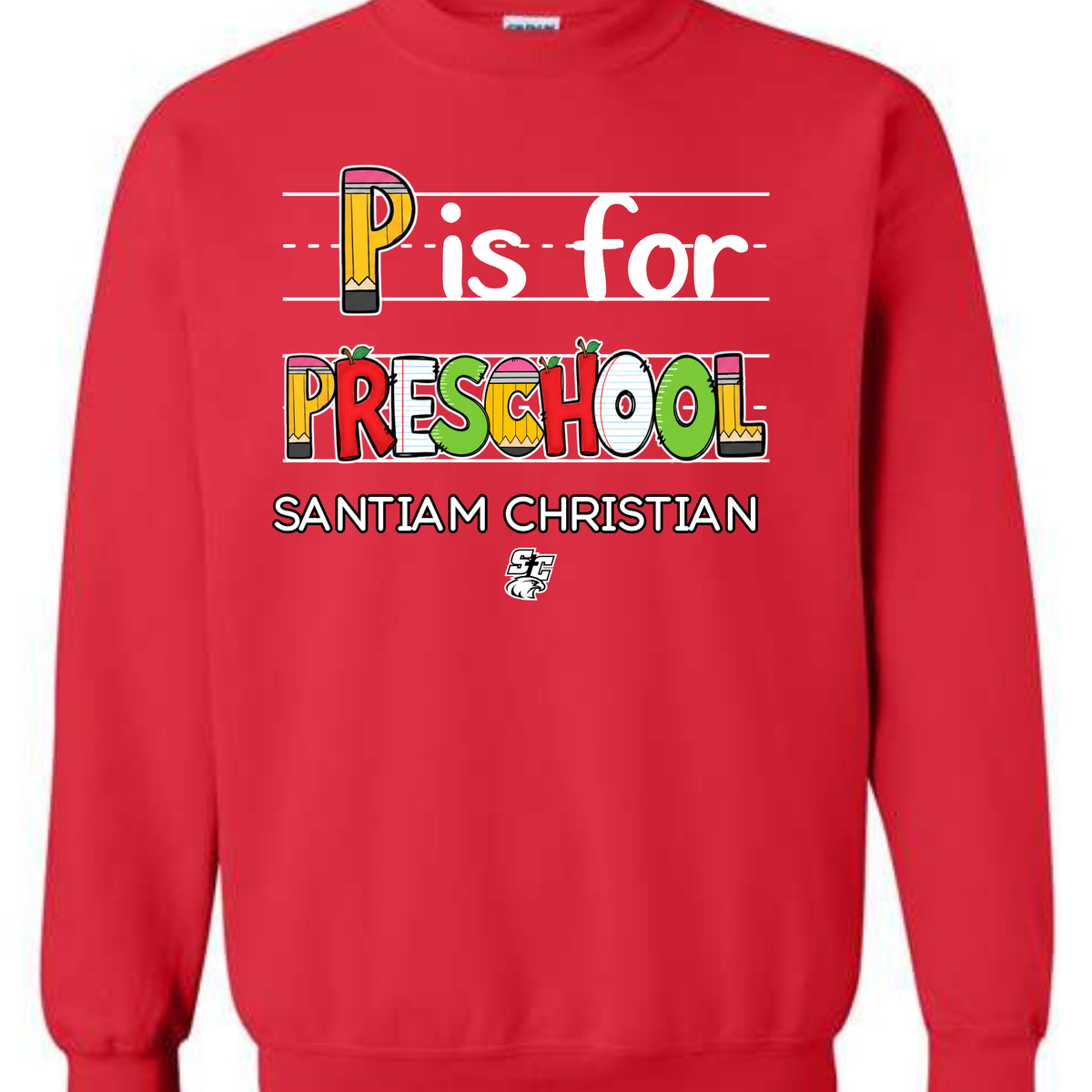 SC Preschool  - TEE, CREW OR HOODIE ORDER BY 10/2