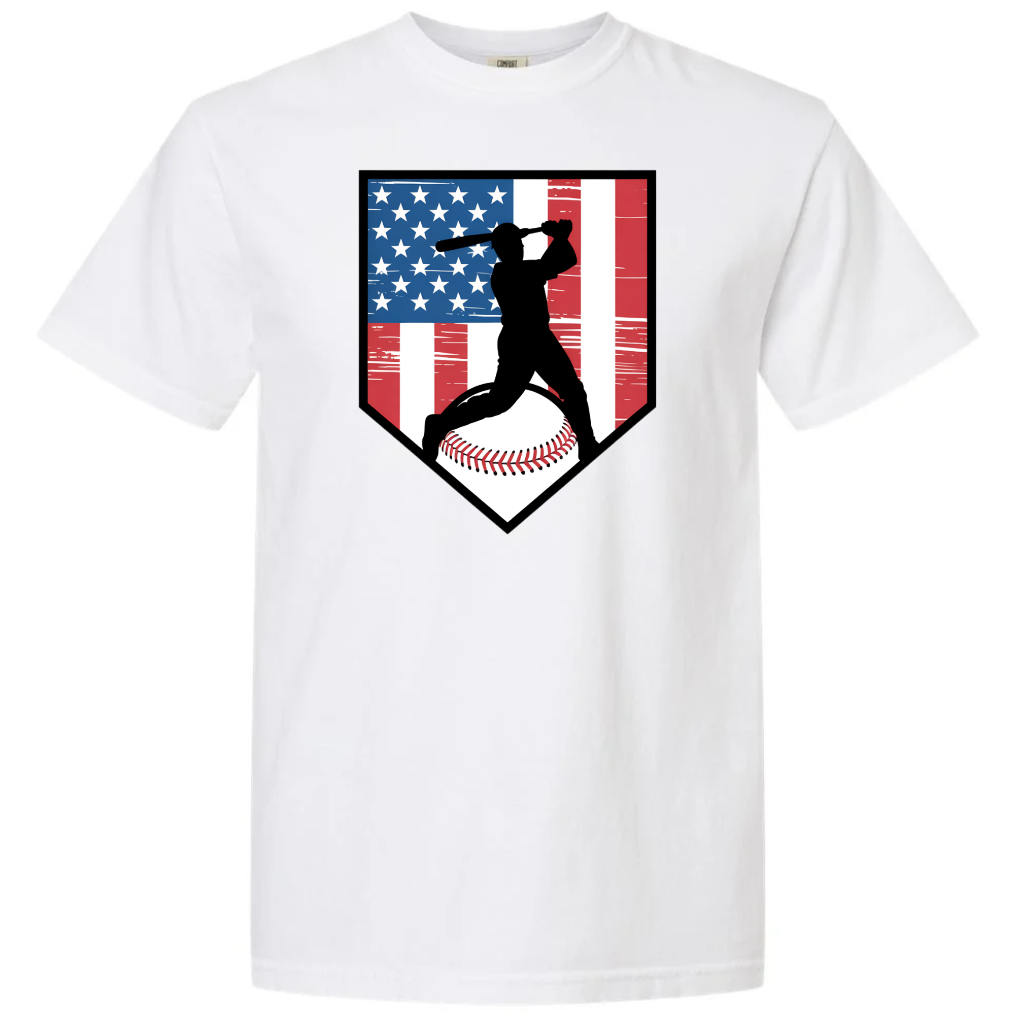 BASEBALL 1  - GILDAN OR COMFORT COLOR TEE