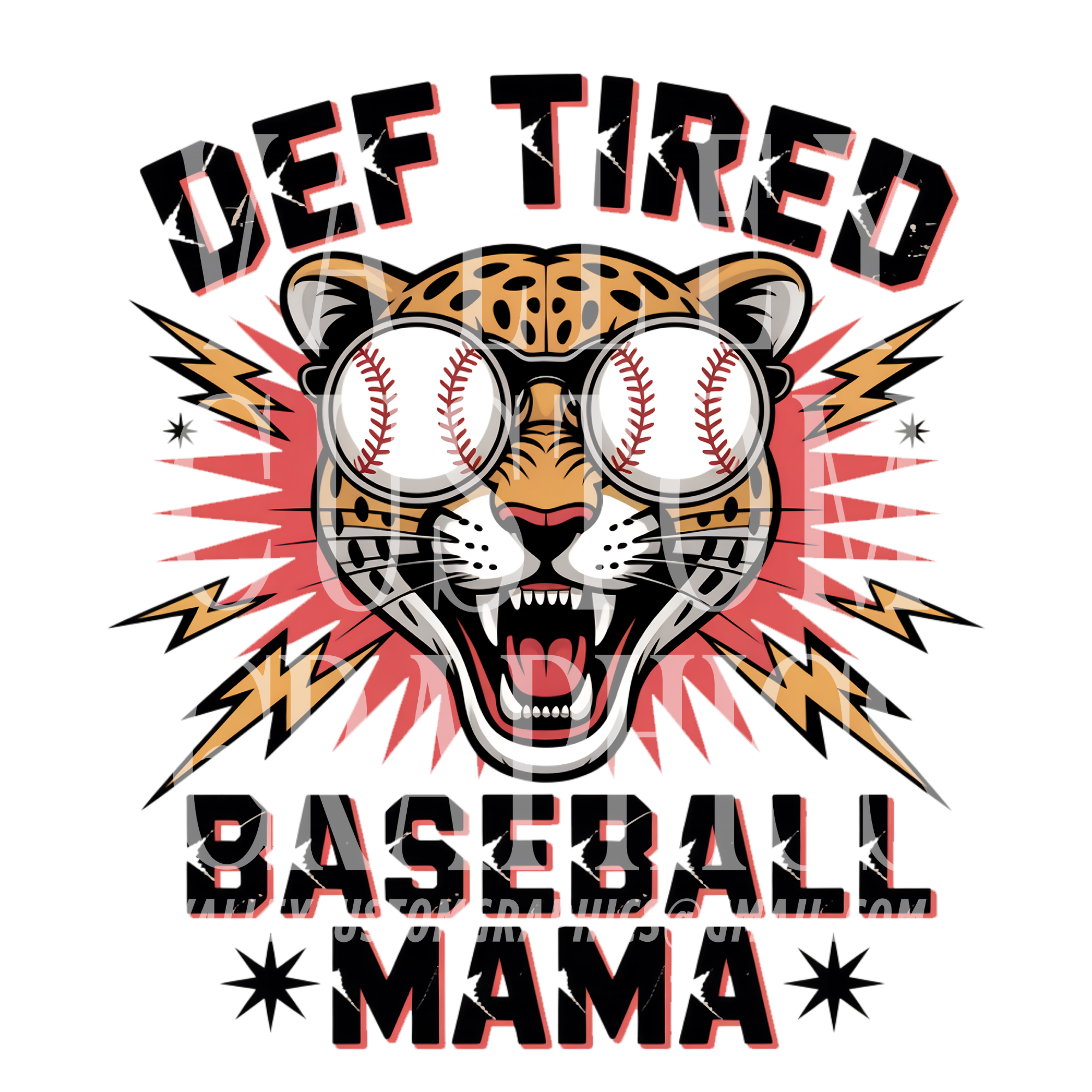 Baseball 6 - DTF PRINT