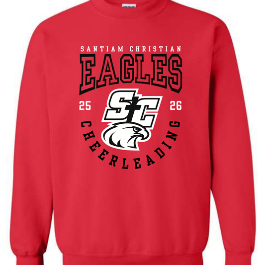 SC CHEER 25/26 - TEE, CREW OR HOODIE